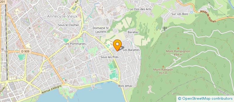 localisation de l'entreprise ENJOY MARKETING  SAINT-JEAN-DE-SIXT