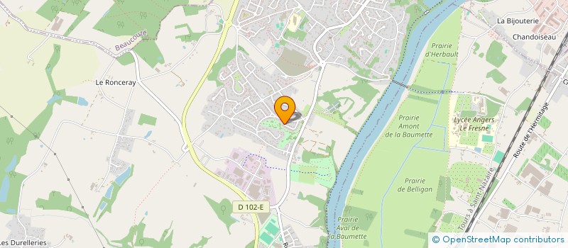 localisation de l'entreprise ENJOY MOTO RACING  BOUCHEMAINE