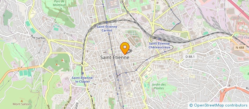localisation de l'entreprise ENJOY OTM à SAINT-ETIENNE