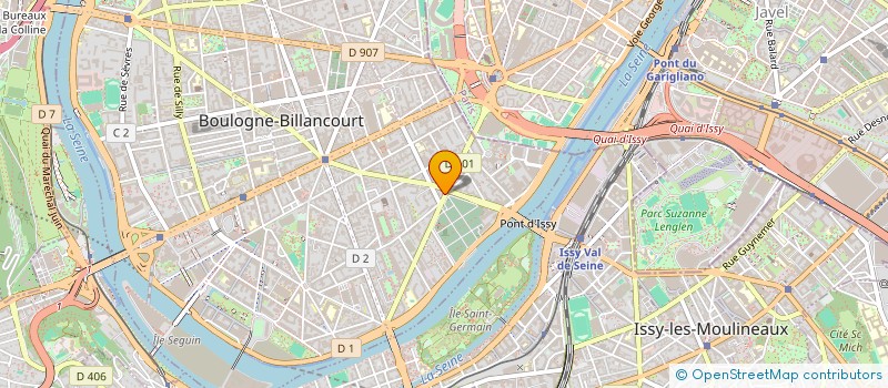 localisation de l'entreprise ENJOY PRODUCTIONS à BOULOGNE-BILLANCOURT