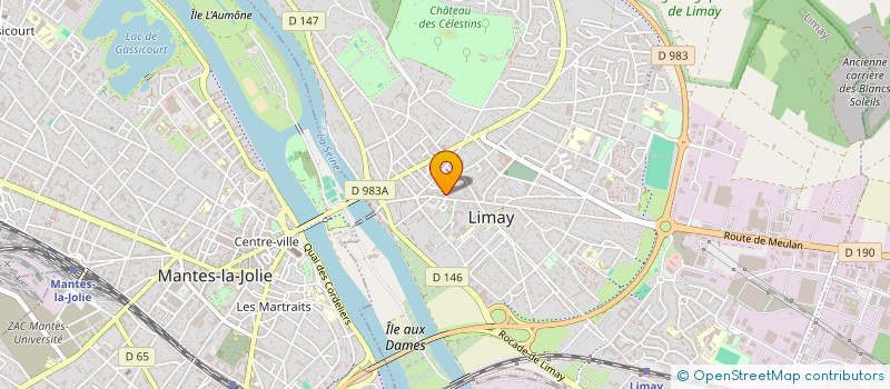 localisation de l'entreprise ENJOY SWIM  LIMAY