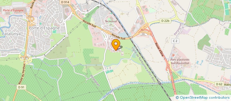 localisation de l'entreprise ENJOY TATTOO  PERPIGNAN