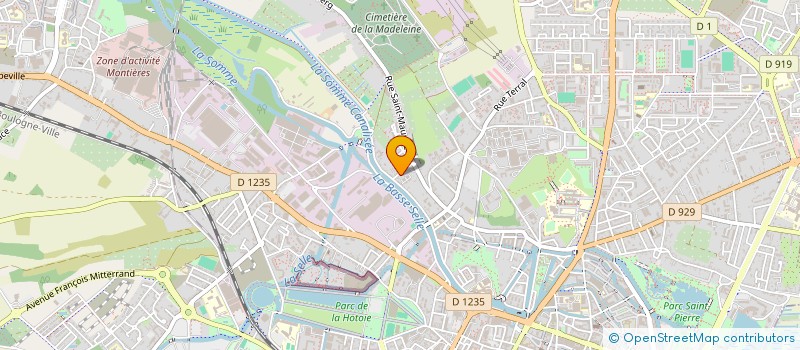 localisation de l'entreprise ENJOY THE POCKER  AMIENS