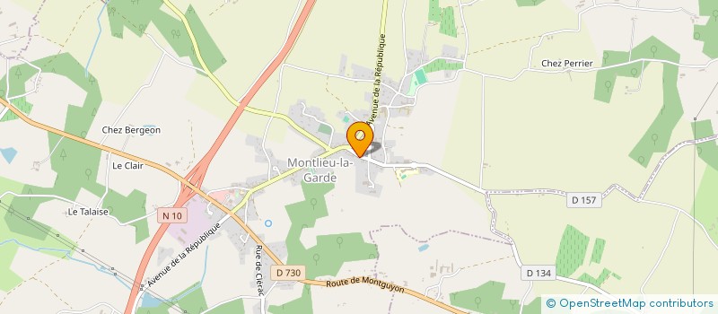 localisation de l'entreprise ENJOYANIM  MONTLIEU-LA-GARDE