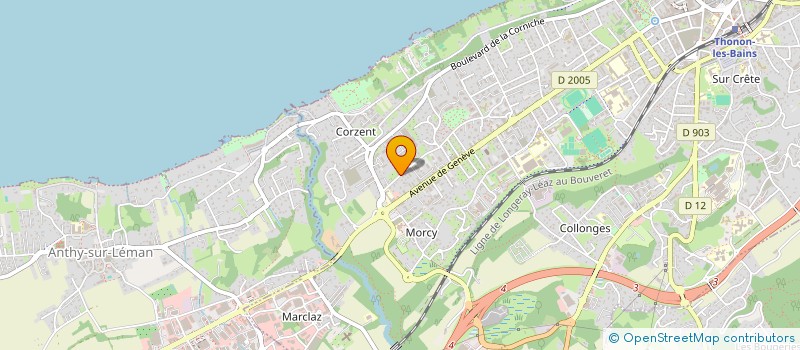 localisation de l'entreprise ENJOYSAFE à THONON-LES-BAINS