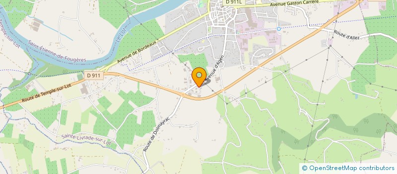 localisation de l'entreprise ENJOYYOURSTAY  SAINTE-LIVRADE-SUR-LOT