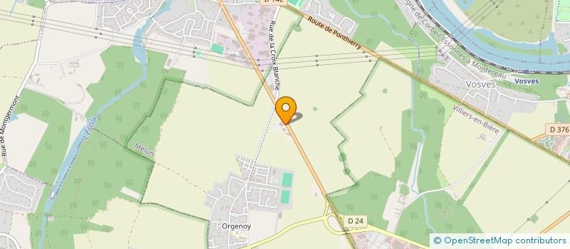 localisation de l'entreprise ENK à BOISSISE-LE-ROI