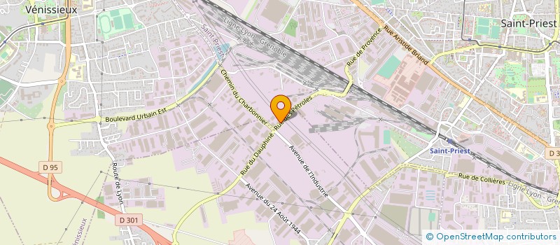 localisation de l'entreprise ENKA  SAINT-PRIEST