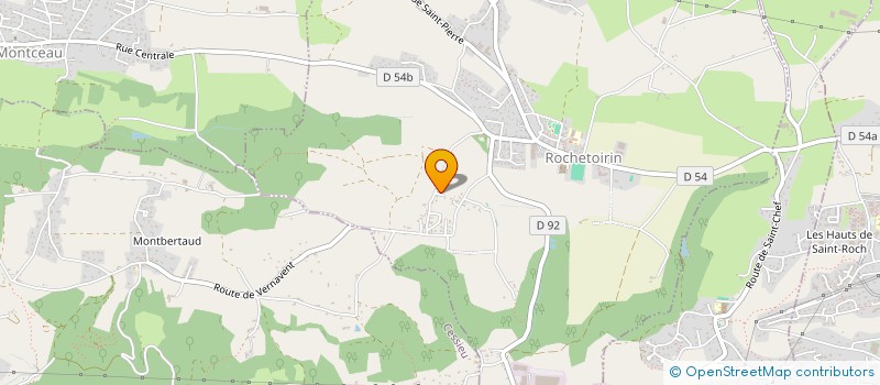 localisation de l'entreprise ENKA  ROCHETOIRIN