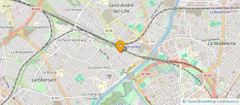 localisation de l'entreprise ENKA CONSEIL à LAMBERSART
