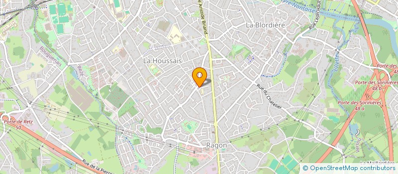 localisation de l'entreprise ENKADENSE à REZE
