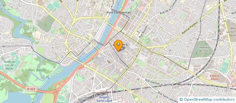 localisation de l'entreprise ENKAFA  ANGERS