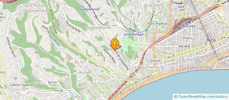 localisation de l'entreprise ENKI à NICE