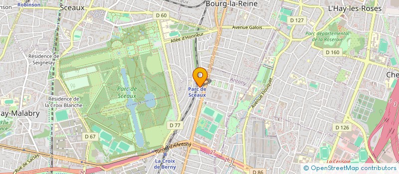 localisation de l'entreprise ENKI DATA à ANTONY
