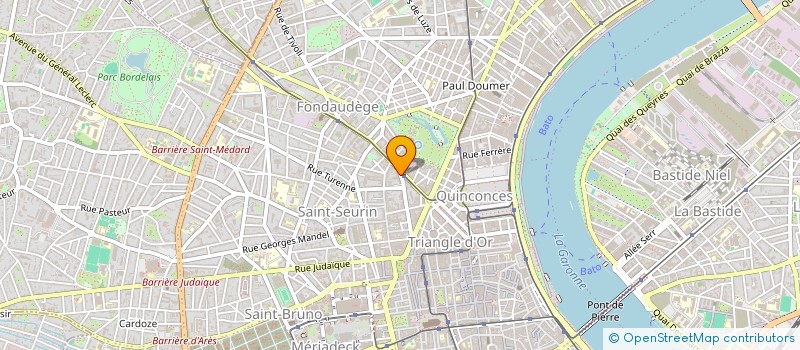 localisation de l'entreprise ENKI IMMOBILIER à BORDEAUX