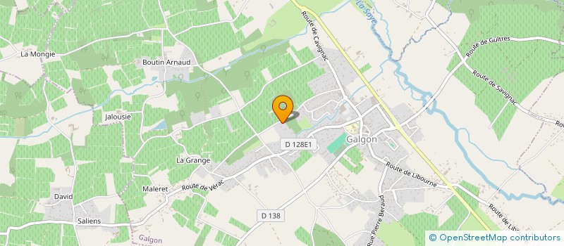 localisation de l'entreprise ENKIEA SOLUTIONS à GALGON