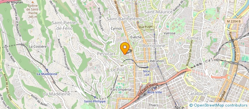 localisation de l'entreprise ENKISERIES à NICE
