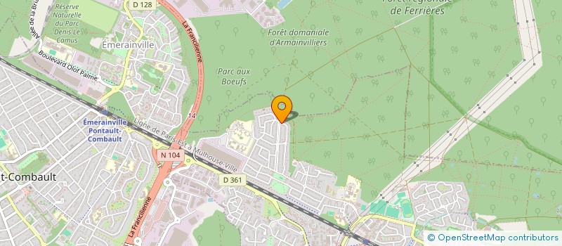 localisation de l'entreprise ENKLY  ROISSY-EN-BRIE