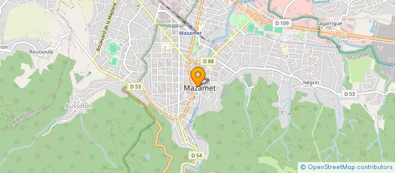 localisation de l'entreprise ENKO  MAZAMET