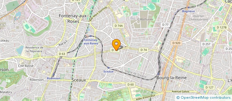 localisation de l'entreprise ENKOP DESIGN CONCEPT à SCEAUX