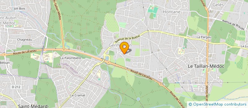 localisation de l'entreprise ENKOR ET DAVANTAGE  LE TAILLAN-MEDOC