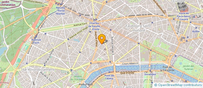 localisation de l'entreprise ENKR  PARIS