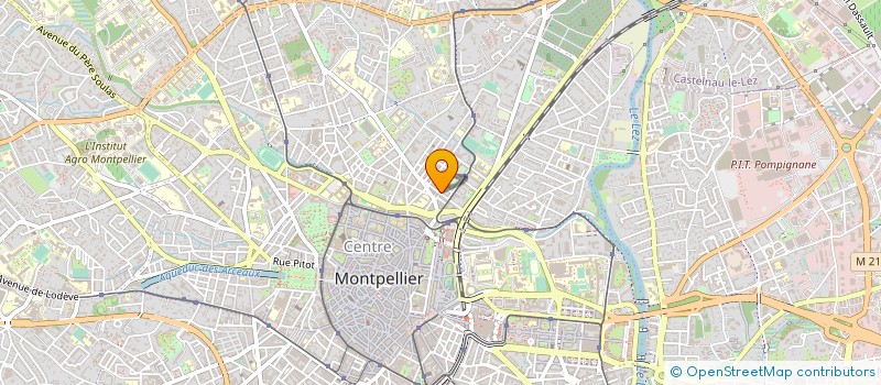 localisation de l'entreprise ENL à MONTPELLIER