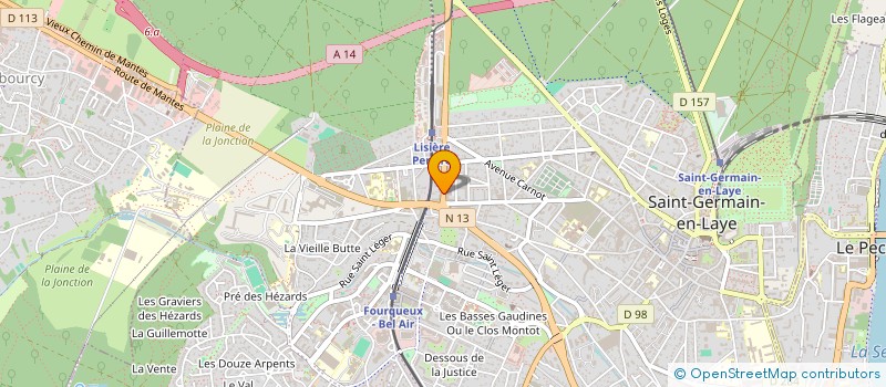 localisation de l'entreprise ENLAYE  SAINT-GERMAIN-EN-LAYE