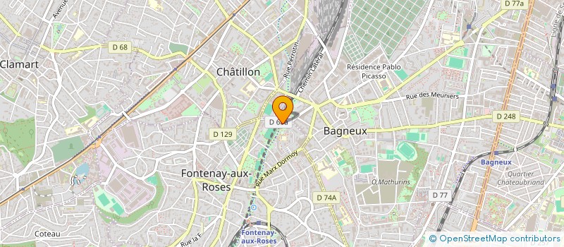 localisation de l'entreprise ENMUSIK à FONTENAY-AUX-ROSES