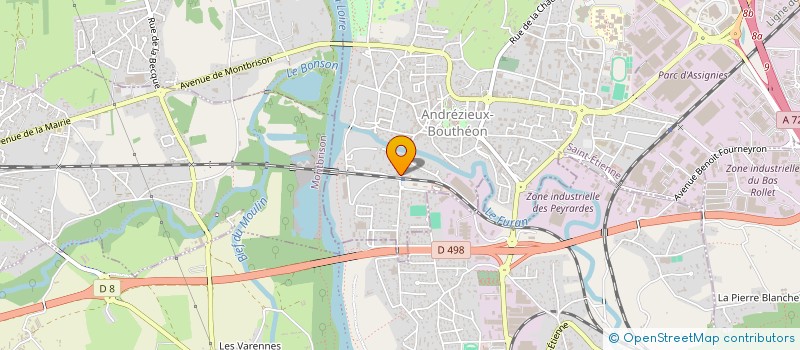 localisation de l'entreprise ENNA  ANDREZIEUX-BOUTHEON