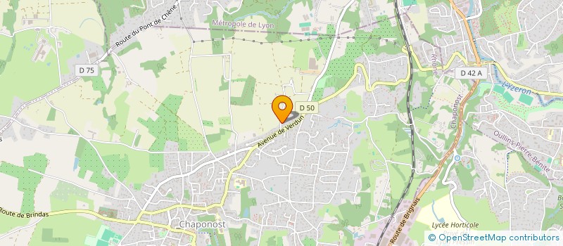 localisation de l'entreprise ENNA  CHAPONOST