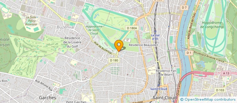 localisation de l'entreprise ENNA IMMOBILIER SCCV à SAINT-CLOUD