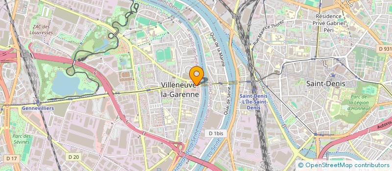 localisation de l'entreprise ENNADIPROCOBI à VILLENEUVE-LA-GARENNE