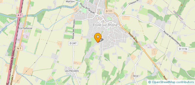 localisation de l'entreprise ENNAIRAM16  ETOILE-SUR-RHONE