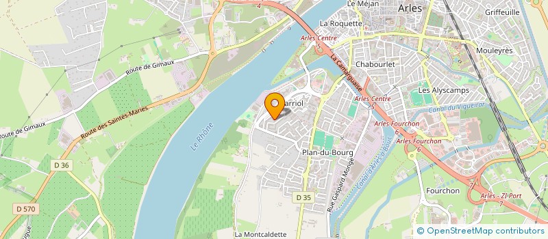 localisation de l'entreprise ENNAJI  ARLES