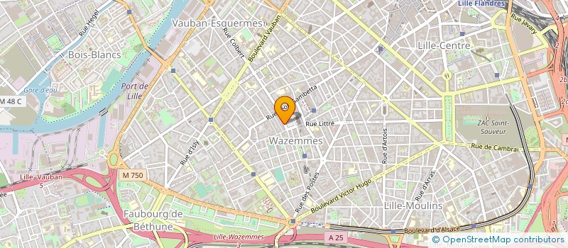 localisation de l'entreprise ENNASR MARKET à LILLE