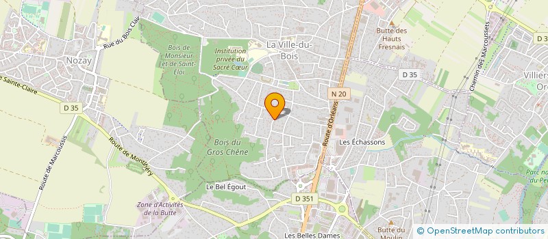 localisation de l'entreprise ENNE à LA VILLE-DU-BOIS