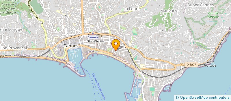 localisation de l'entreprise ENNEA 9  CANNES