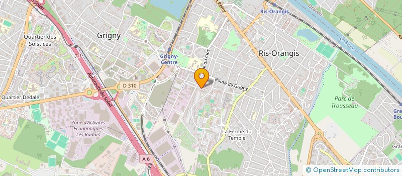 localisation de l'entreprise ENNEADE à RIS-ORANGIS