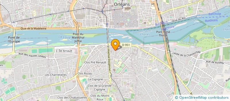localisation de l'entreprise ENNEMIS PUBLICS à ORLEANS
