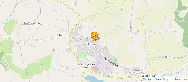 localisation de l'entreprise ENNIROC & SIOCNARF à LE MENE
