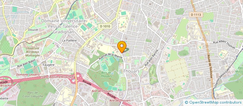 localisation de l'entreprise ENNOV IT SERVICES à TALENCE