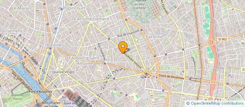 localisation de l'entreprise ENNUMANASH LTD  PARIS