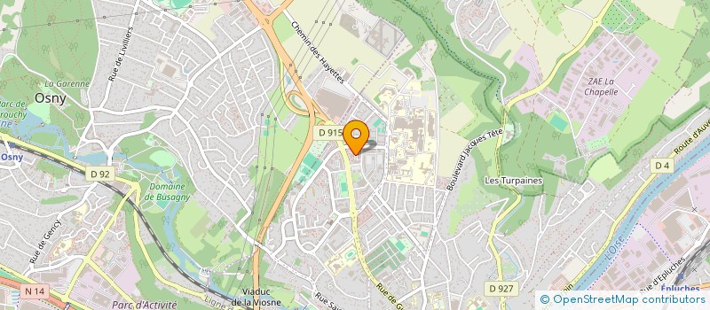 localisation de l'entreprise ENO & FILS à PONTOISE