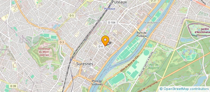 localisation de l'entreprise ENOA CONSEILS à SURESNES