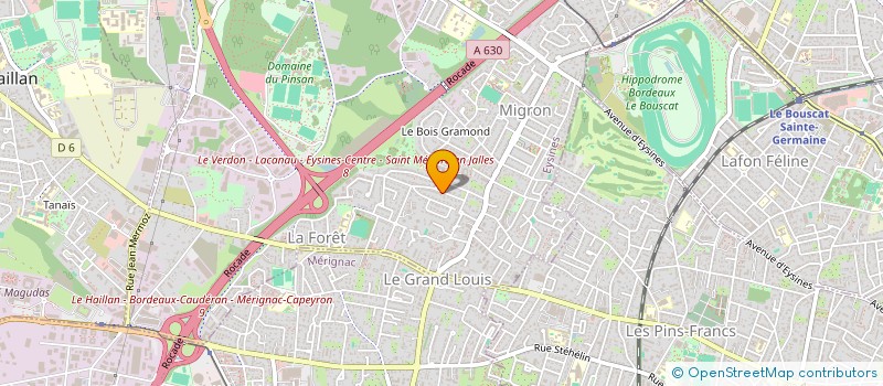 localisation de l'entreprise ENOAK  EYSINES