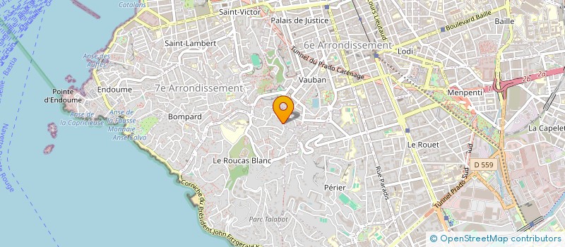 localisation de l'entreprise ENOCH à MARSEILLE