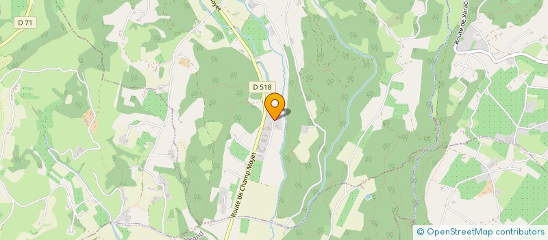 localisation de l'entreprise ENOCLI  VARACIEUX