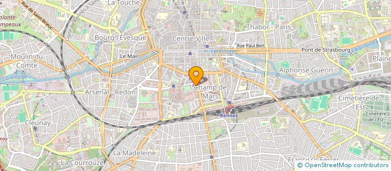 localisation de l'entreprise ENOD à RENNES