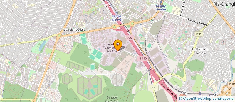 localisation de l'entreprise ENODIS à FLEURY-MEROGIS